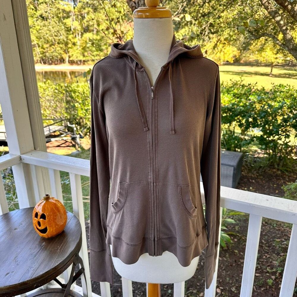 Patagonia Waffle Knit Full Zip Hoodie | L